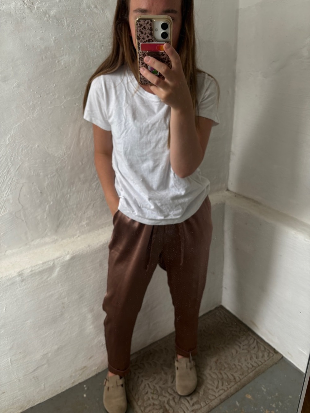 New York company size medium satin like lounge pants - Picture 11 of 11